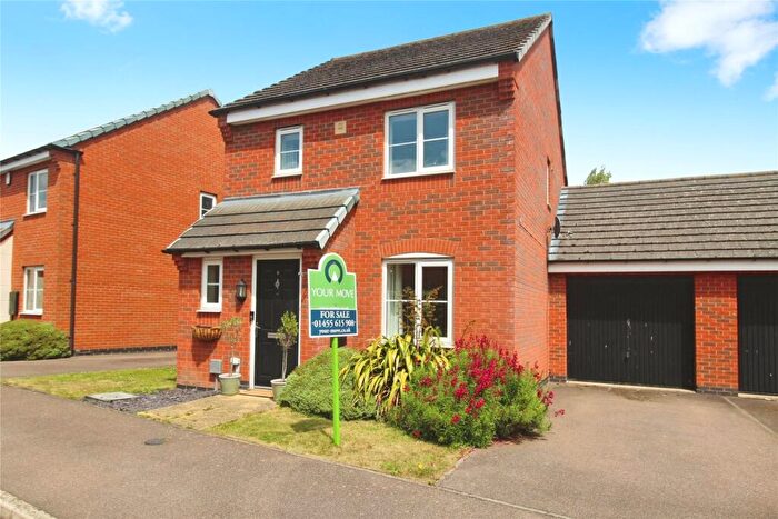 3 Bedroom Detached House For Sale In Abbott Drive, Stoney Stanton, Leicester-, Leicestershire, LE9