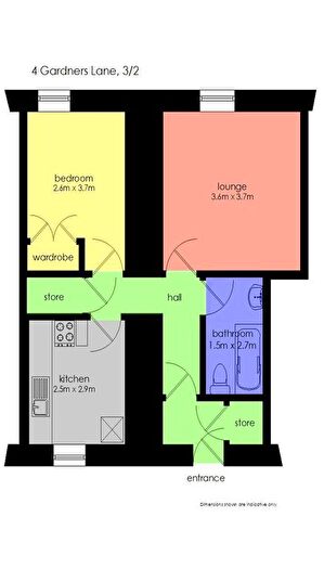 1 Bedroom Flat To Rent In Gardners Lane, Dundee, DD1