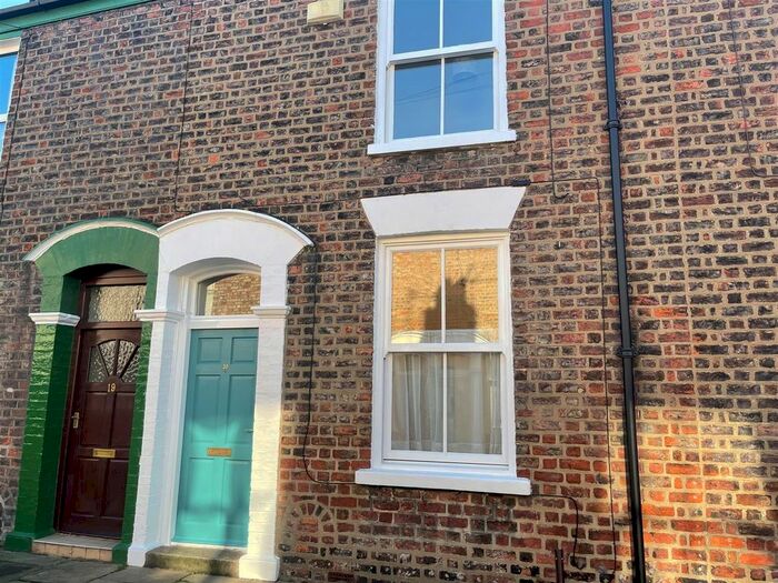 2 Bedroom Terraced House To Rent In Hampden Street, York, YO1
