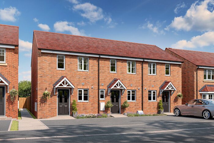 2 Bedroom End Terrace House For Sale In "The Canford - Plot " At Spring Wood Gardens, Flatts Lane, Normanby, Middlesbrough, TS6