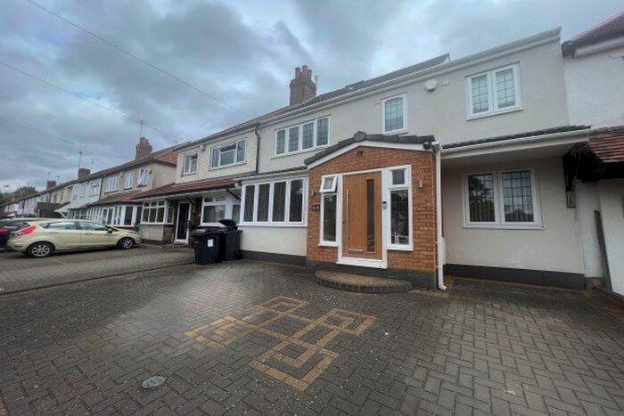 4 Bedroom Terraced House To Rent In Eastlands Road, Birmingham, B13