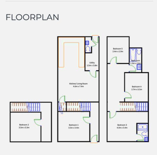 5 Bedroom Flat To Rent In Courtenay Street, Cheltenham, GL50