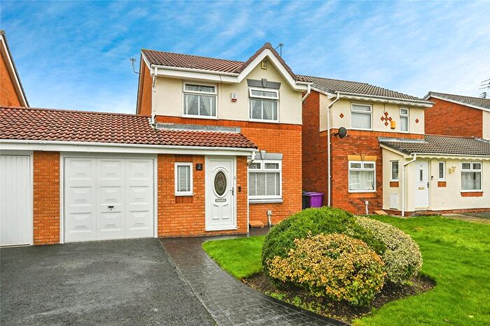 3 Bedroom Link Detached House For Sale In Knowle Close, Liverpool, Merseyside, L12