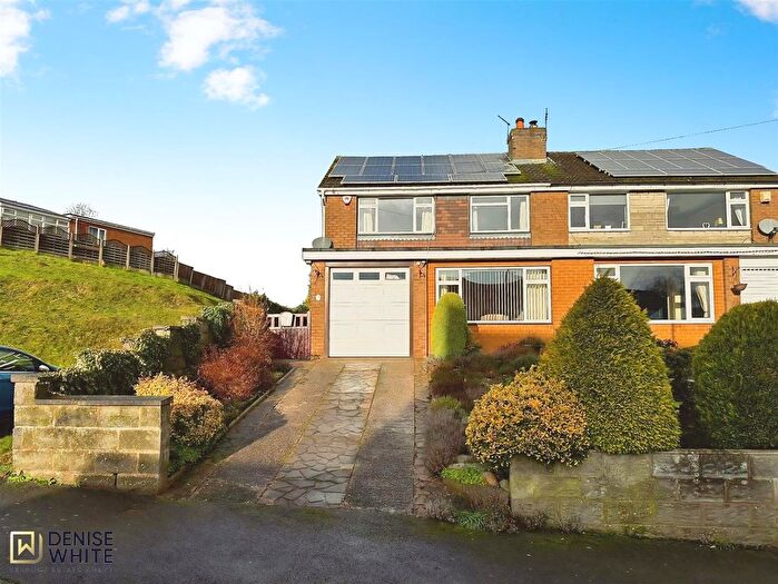 3 Bedroom Semi Detached House For Sale In Cauldon Avenue, Cheddleton, Staffordshire, ST13