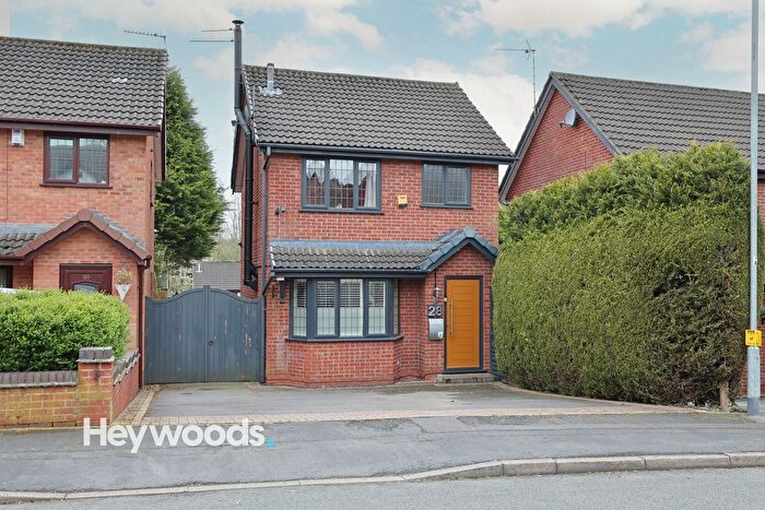 3 Bedroom Detached House For Sale In Hemsby Way, Westbury Park, Newcastle Under Lyme, ST5