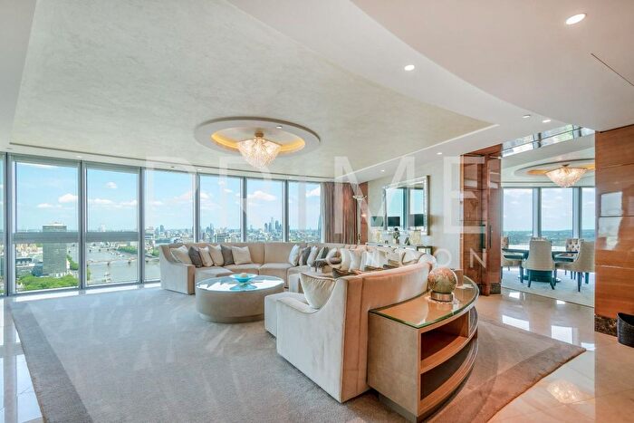 3 Bedroom Flat To Rent In The Tower, One St George Wharf, London, SW8