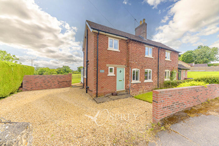 2 Bedroom Semi-Detached House For Sale In Waltham Road, Stonesby, Melton Mowbray, LE14