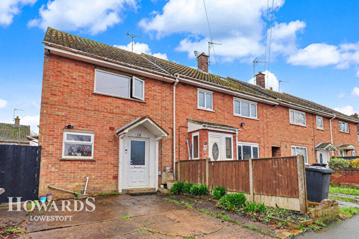 2 Bedroom End Of Terrace House For Sale In Evergreen Road, Lowestoft, NR32