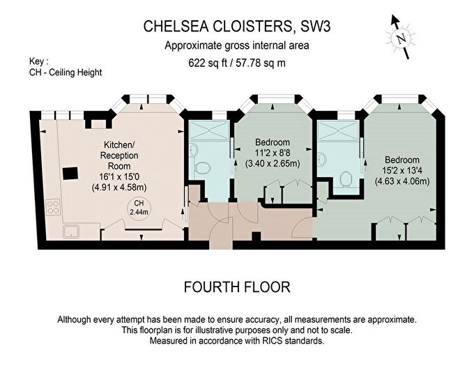 2 Bedroom Flat For Sale In Chelsea Cloisters, Sloane Avenue, Chelsea, London, SW3
