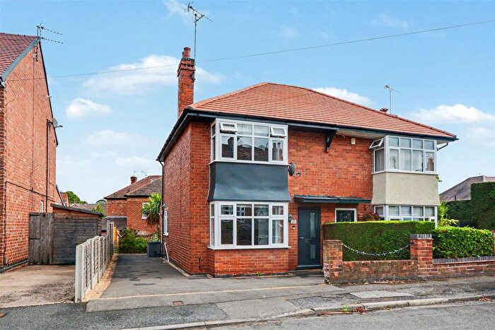 2 Bedroom Semi-detached House For Sale In Gwenbrook Avenue, Chilwell, Nottingham, NG9