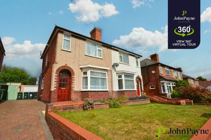 2 Bedroom Semi-Detached House To Rent In Burnham Road, Whitley, Coventry, West Midlands, CV3