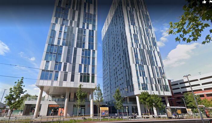 3 Bedroom Flat To Rent In Media City, Michigan Point Tower B, Michigan Avenue, Salford Quays, M50