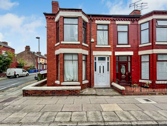 3 Bedroom End Of Terrace House To Rent In Gainsborough Road, Liverpool, L15
