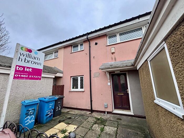 3 Bedroom Terraced House To Rent In Swinderby Garth, Bransholme, Hull, HU7