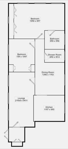 2 Bedroom Flat To Rent In West Cliff Road, Ramsgate, Kent, CT11