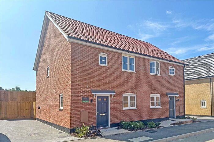 2 Bedroom Semi-Detached House For Sale In Roman Way, Halesworth, Suffolk, IP19