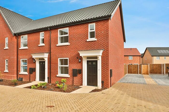 2 Bedroom Terraced House For Sale In Greenwood Road, Rackheath, Norwich, NR13
