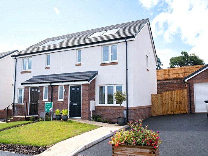 3 Bedroom Semi Detached House For Sale In Plot The Hanbury, Mill Gardens, Willand Road, Cullompton, Devon, EX15