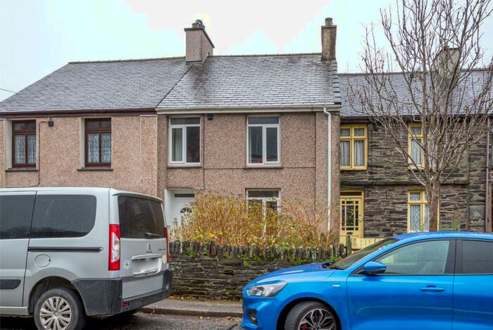 2 Bedroom Terraced House For Sale In Pen Yr Orsedd Terrace, Nantlle, Caernarfon, Gwynedd, LL54