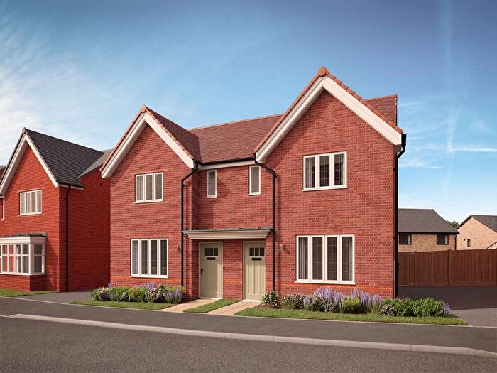 3 Bedroom Semi Detached House For Sale In "The Kilburn" At Off New Sandy Lane, Harlestone, NN5