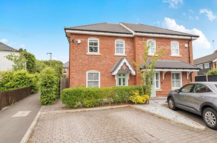 4 Bedroom Semi-Detached House For Sale In Rosewarne Gardens, Mytchett, Camberley, GU16