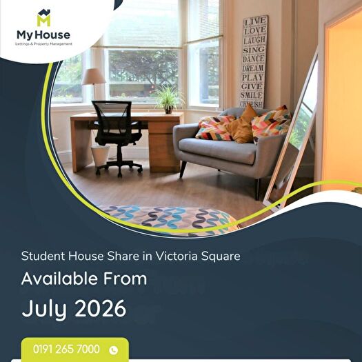 1 Bedroom Cluster House To Rent In Victoria Square, Jesmond, Newcastle Upon Tyne, NE2