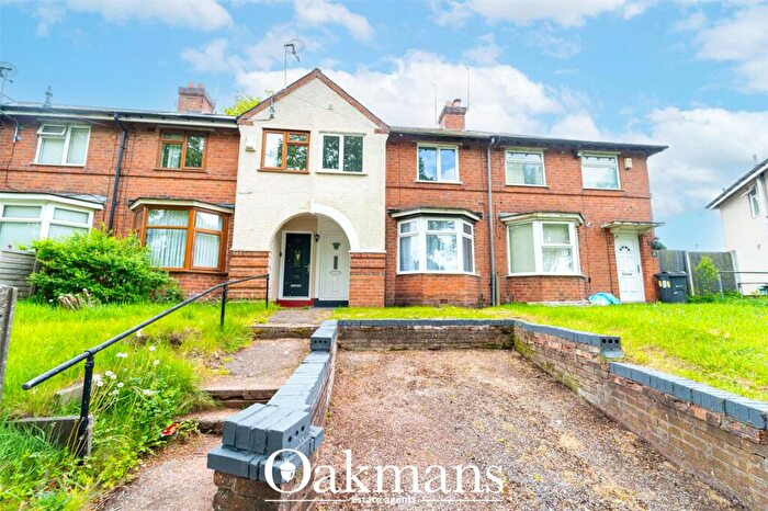 3 Bedroom Terraced House For Sale In Barnsdale Crescent, Birmingham, B31