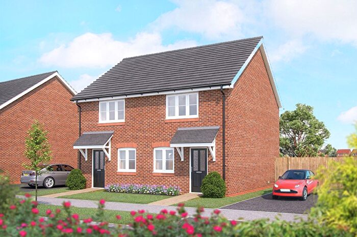 2 Bedroom Semi Detached House For Sale In "The Hardwick" At Stansfield Grove, Kenilworth, CV8