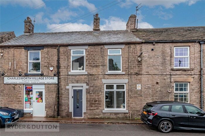 3 Bedroom Terraced House To Rent In Marple Road, Charlesworth, Glossop, Derbyshire, SK13