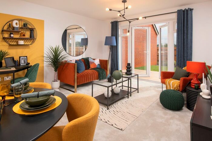 2 Bedroom Terraced House For Sale In "The Potter" At Meole Brace Retail, Hereford Road, Shrewsbury, SY3