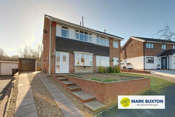 3 Bedroom Semi-Detached House For Sale In Ashbourne Drive, Silverdale, Newcastle-Under-Lyme, ST5