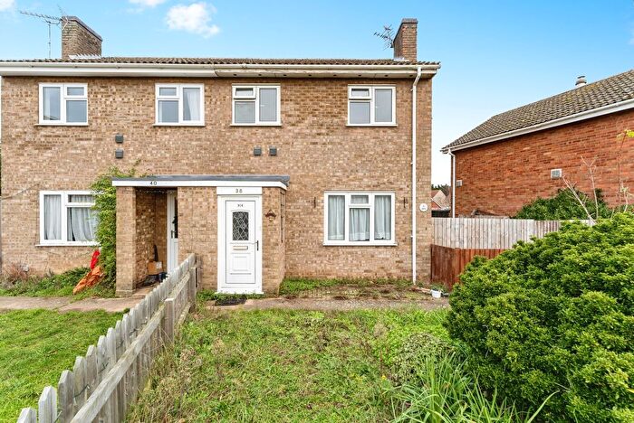 3 Bedroom Semi-Detached House For Sale In Blackbird Road, Beck Row, Bury St. Edmunds, Suffolk, IP28