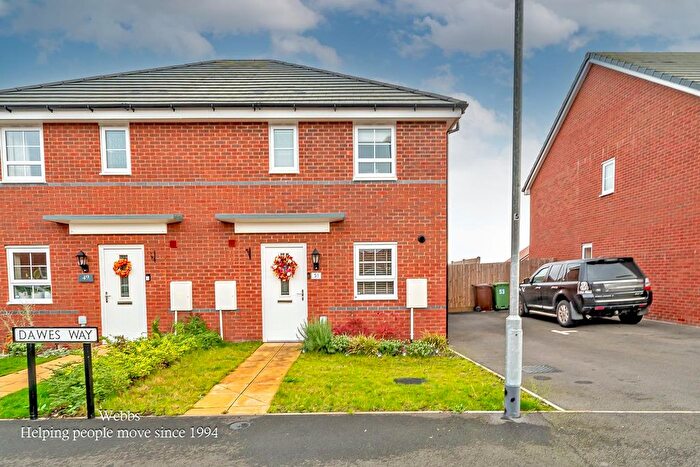 3 Bedroom Semi-Detached House For Sale In Dawes Way, Hednesford, Cannock, WS12