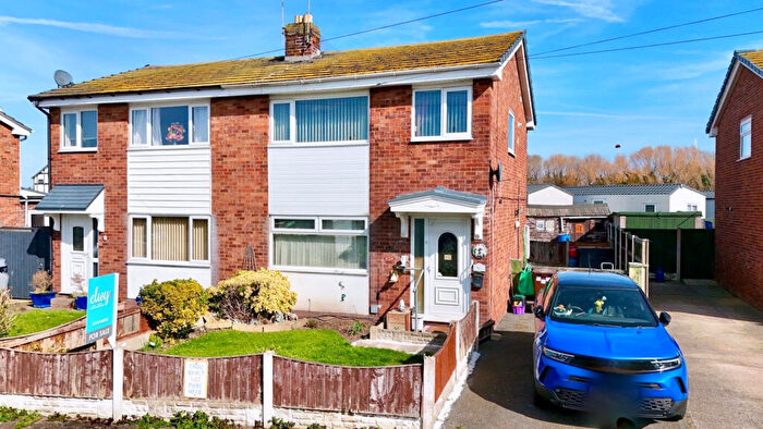 3 Bedroom Semi-Detached House For Sale In Llys Madoc, Towyn, Abergele, Clwyd, LL22