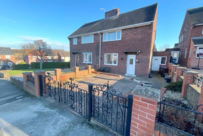2 Bedroom Semi Detached House For Sale In Burntwood Crescent, Treeton, Rotherham, Rotherham, S60