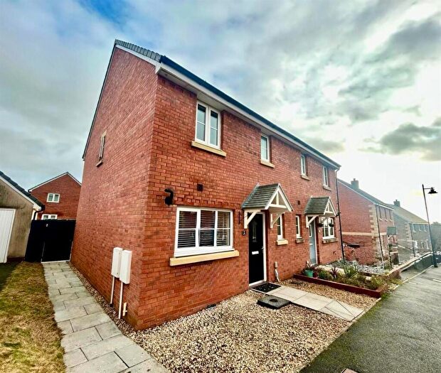 3 Bedroom Semi-Detached House To Rent In Rhodfa'r Celyn, Parc Derwen, Coity, Bridgend, CF35