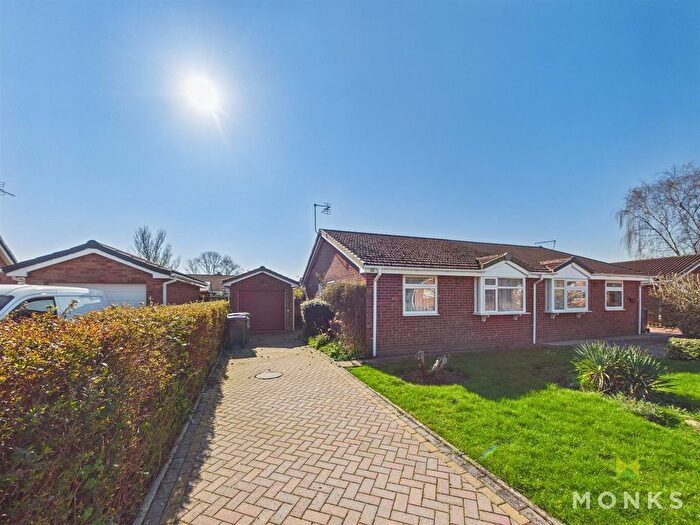 2 Bedroom Semi Detached Bungalow For Sale In Meadow Close, Wem, SY4