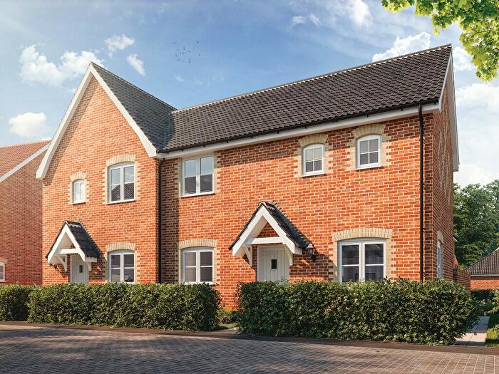 2 Bedroom Semi-Detached House For Sale In The Elms, Woolpit, Suffolk, IP30