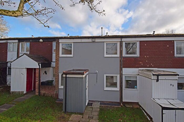 3 Bedroom Terraced House For Sale In Hunters Close, Westlands, Droitwich, Worcestershire., WR9