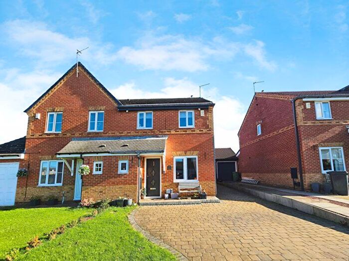 3 Bedroom Semi Detached House For Sale In Skipton Close, Bedlington, NE22