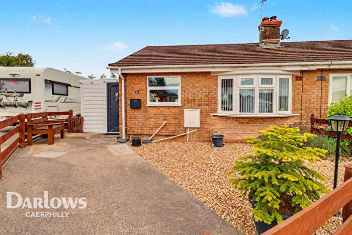 2 Bedroom Semi-Detached Bungalow For Sale In Heol Y Pia, Caerphilly, CF83