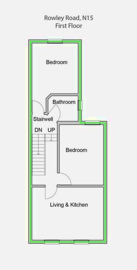 2 Bedroom Apartment To Rent In Rowley Road, London, N15