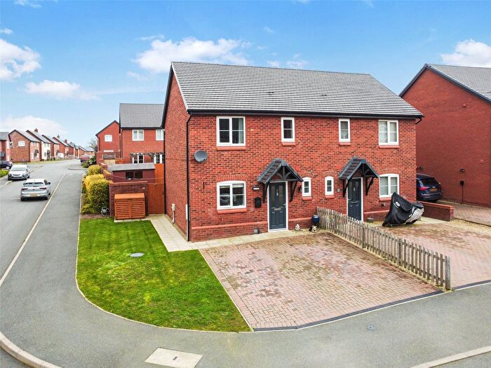 2 Bedroom Semi Detached House For Sale In Sandhurst Way, Nesscliffe, Shrewsbury, Shropshire, SY4