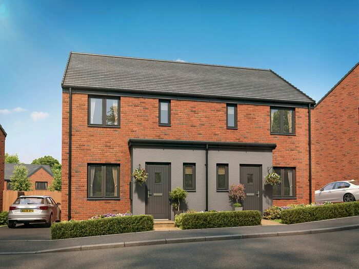 3 Bedroom Semi-Detached House For Sale In "The Hanbury" At Church Road, Old St. Mellons, Cardiff, CF3