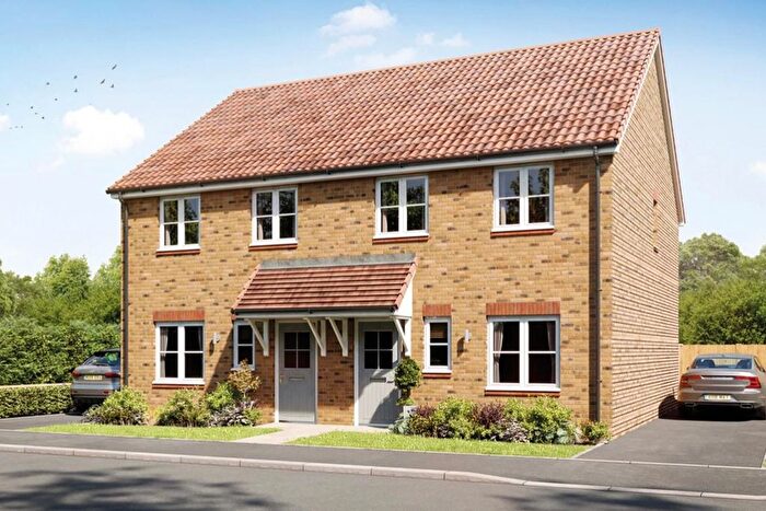 3 Bedroom Semi-Detached House For Sale In "Bembridge" At Hampton Drive, Market Drayton, TF9