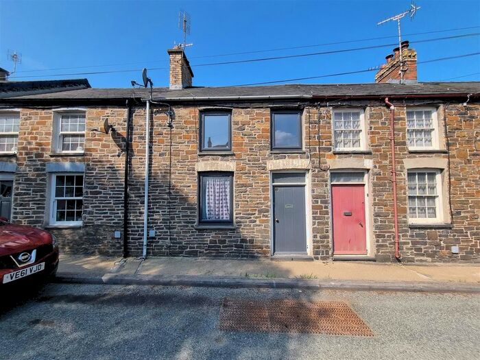 2 Bedroom Terraced House For Sale In Pantydderwen, Llandre, Bow Street, SY24