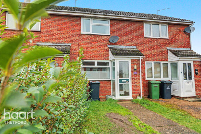 2 Bedroom Terraced House For Sale In Shelley Way, Thetford, IP24