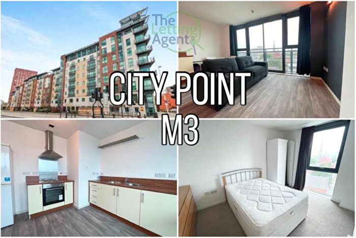 2 Bedroom Apartment To Rent In City Point, Chapel Street, Salford, M3