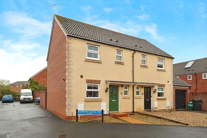 2 Bedroom Semi Detached House For Sale In Bampton Castle Way, Kingsway, Quedgeley, Gloucester, GL2