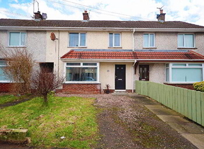 3 Bedroom Mid Terraced House For Sale In Glenkeen Drive, Carrickfergus, BT38